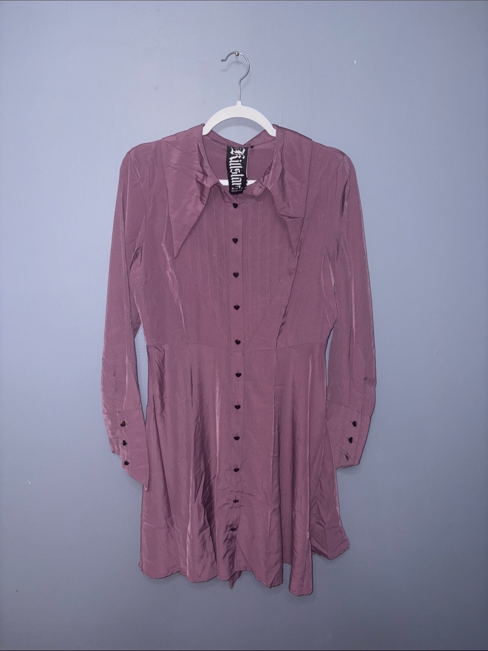 Killstar | Purple Button Down Dress